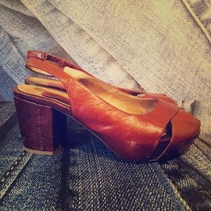 Miz Mooz Chunky Peeptoe